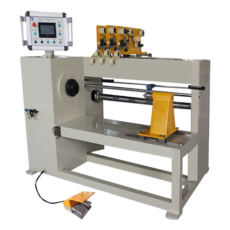 Automatic Three Wire Guides 200rpm Transformer Coil Winding Machine Oil
