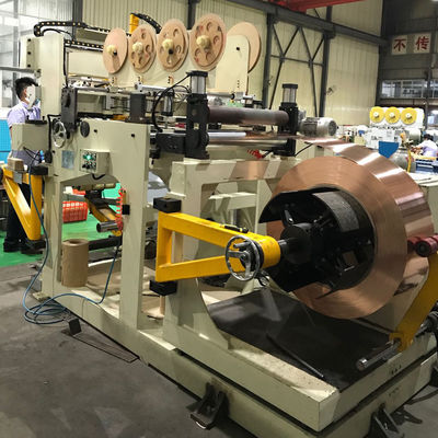Automatic Foil Conductor Copper Foil Winding Machine For Making Transformer