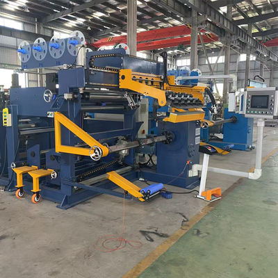 Low Voltage Transformer Foil Winding Machine Two Layers Foil Winder