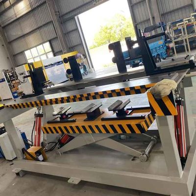 Lap Core Stacking Table with 500mm Platform Stroke 40mm/s Lifting Speed and 90° Rotating Angle for Amorphous Transformer Core Assembly