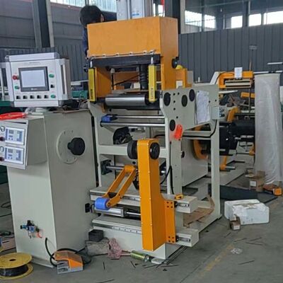 Transformer Foil Winding Machine with 2 Sets Deburring Unit 0 to 35 Rpm Speed and 5.5kw Winding Power for Industrial Use