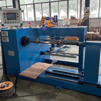 Copper And Aluminum Wires Compatible Transformer Coil Winding Machine With Triangle Support Tail Stock For 0.3-5.0mm Round Wire