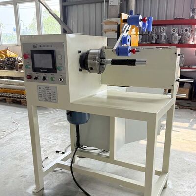 Transformer Coil Winding Machine with 1000mm Center Height, 4-Jaw Chuck, and 9999.99 Counting Range for Precision Winding