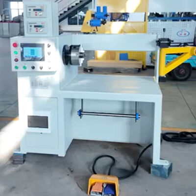 Transformer Coil Winding Machine with 1000mm Center Height for Copper and Aluminum Wires Featuring PLC Control System