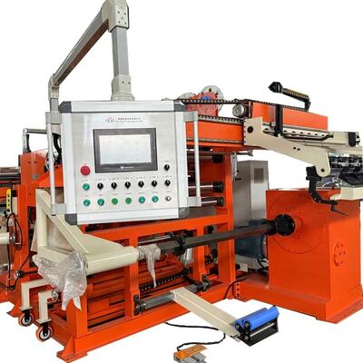 Transformer Foil Winding Machine with TIG Welding, 22kw Winding Power, and Two Pieces Decoiler for Foil Coil Production