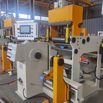 Cold Welding Transformer Foil Winding Machine with 5.5kw Power and Two Decoilers for Precision Winding