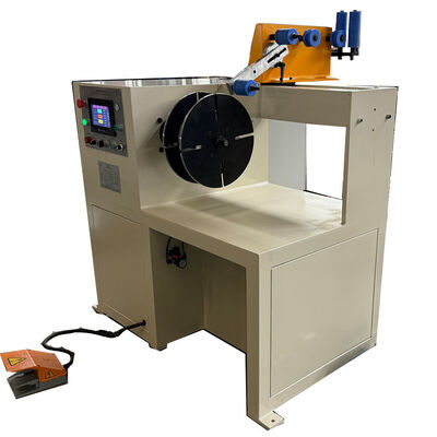 Automatic Transformer Coil Winding Machine with 2.2kw Power, 400rpm Winding Speed, and Emergency Stop Safety Feature