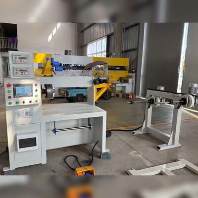 Automatic Transformer Coil Winding Machine with 500mm Max Winding Width and 0.75KW Servo Motor Featuring 4-Jaw Chuck Head Stock