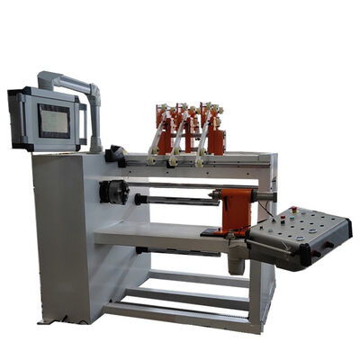 3 Wire Guides Transformer Coil Winding Machine with 4-jaw Chuck and 400mm Transverse Width