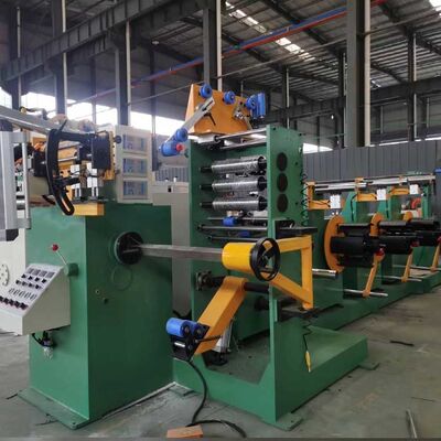 PLC Controlled TIG Welding Copper Foil Winding Machine with 600mm Foil Width for Transformers