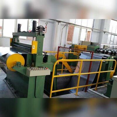 ZJX1250 Automatic Core Slitting Machine with 120m/min Feeding Speed ±0.1mm Cutting Accuracy for Silicon Steel Sheets