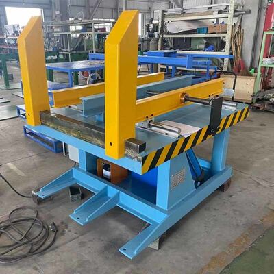 FZT-3T 3000kg Max Capacity Hydraulic Transformer Core Stacking Table with 90° Tilting and 1600x1400mm Worktable