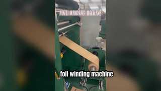 Dual-Servo Foil Winding Machine 